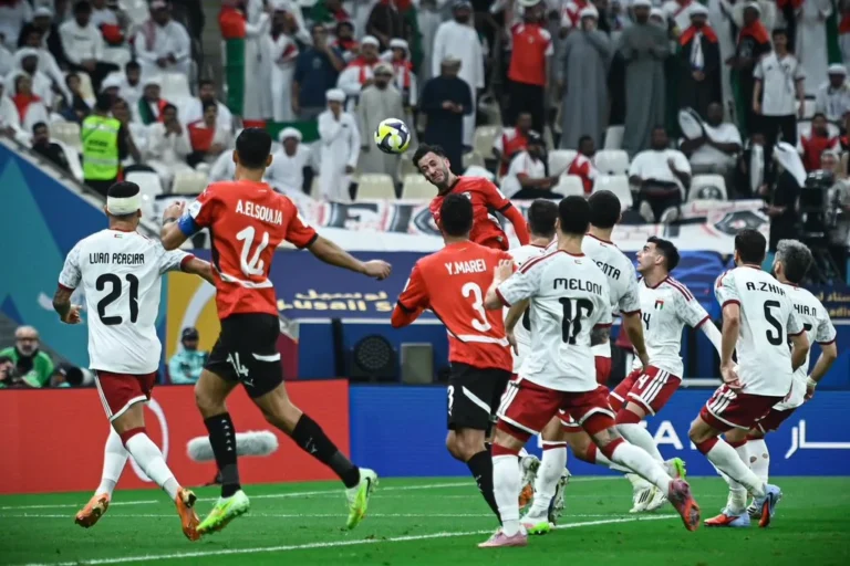 مصر والإمارات تتعادلان 1-1 فى كأس العرب 2025.