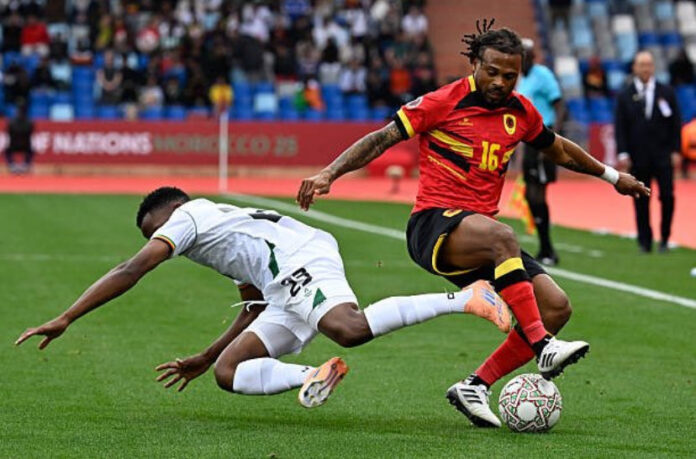 أنجولا وزيمبابوي 1-1 في كأس أمم إفريقيا 2025