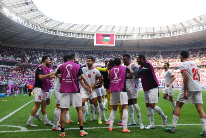 منتخب الأردن يواجه العراق اليوم فى ربع نهائي كأس العرب 2025.