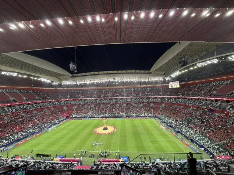 الحضور الجماهيري قبل مباراة السعودية وجزر القمر فى كأس العرب 2025.