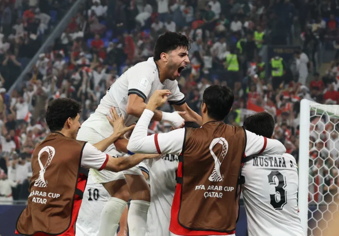 العراق يفوز على السودان 2-0 فى كأس العرب 2025.