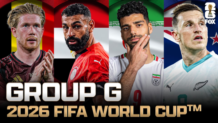 مصر فى المجموعة السابعة Group G في كأس العالم 2026.