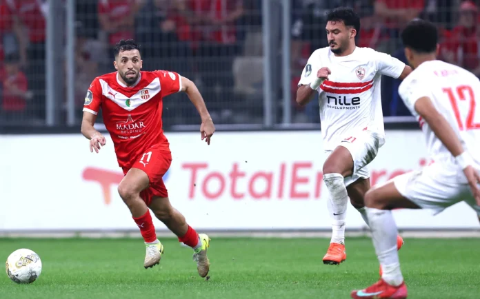 الزمالك يهزم شباب بلوزداد بهدف نظيف في ذهب نصف نهائي الكونفدرالية.