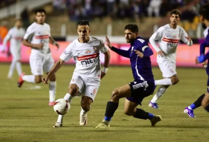 مباراة الزمالك وإنبي في الدوري المصري 2026.