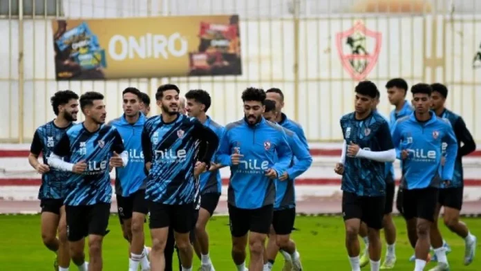 الزمالك يستعد لمواجهة المصري البورسعيدي في الدوري المصري.