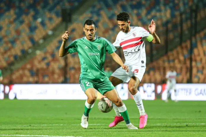 صورة من مباراة الزمالك والاتحاد السكندري الموسم الماضي.