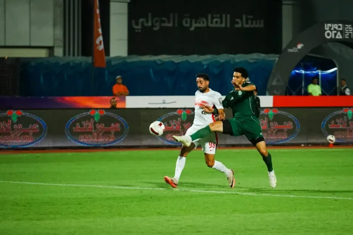 عدي الدباغ من مباراة الزمالك والاتحاد السكندري 21/8/2026.