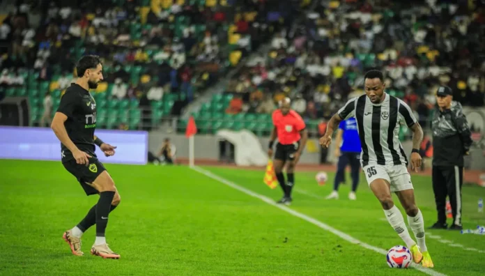صورة من مباراة الزمالك والجيش الرواندي 16/10/2026.